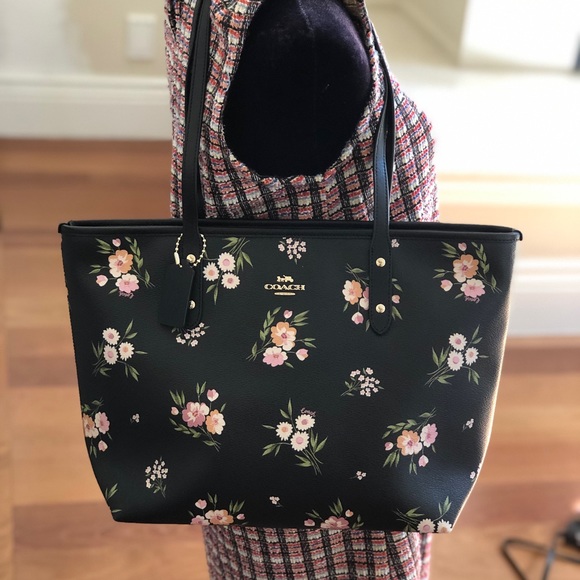 NWT Coach Floral city zip tote&wallet set - Picture 7 of 8